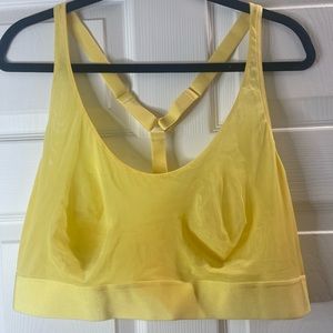 Parade racerback scoop bralette in color dandelion - BRAND NEW